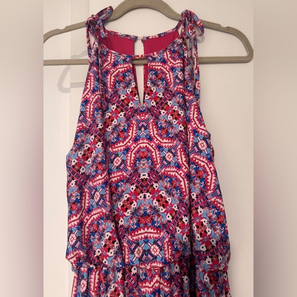 Maggy London Women’s Jersey Blouson Maxi Size 10 - Picture 5 of 7